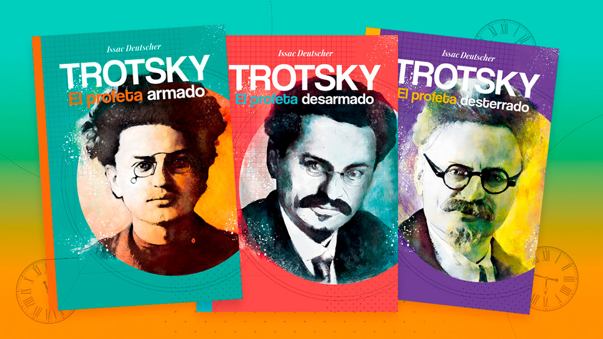[80° aniversario] Ediciones IPS publicará la trilogía Trotsky de Isaac Deutscher por primera vez en Argentina